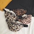 Miniatyrbillede 6 af 10: Plys taljetaske Leopard Crossbody-tasker C C C