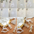 Pikkukuva 6 / 10: Joulukuusen riipukset Tree Hanging PEARLY SNOWFLAKES PEARLY Pearly Snowflakes