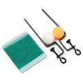 Miniatyrbillede 3 af 7: Bordtennis Net Ping Pong Mesh Med 2 Bolde