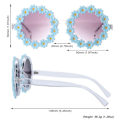 Miniatyrbilde 2 av 10: Daisy Solbriller for Dame Blomstersolbriller ROSE RED ROSE RED Rose Red