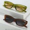 Miniatyrbillede 6 af 10: Cat Eye Solbriller Star Y2K Solbriller LEOPARD LEOPARD Leopard