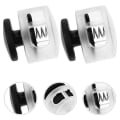 Miniatyrbillede 5 af 10: 50 Stk Snørebånd Spænde Reb Clamp RØD 50 STK 50 STK Red 50Pcs-50Pcs