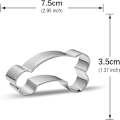 Miniatyrbillede 2 af 9: 4 stk Kiksforme i rustfrit stål Creative Cookie Cutters SET