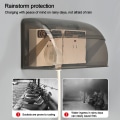 Miniatyrbild 7 av 10: Strömbrytare Cover Sockel Vattentät låda VIT TRECKBAR white stretchable-stretchable