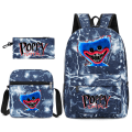 Miniatyrbilde 6 av 11: Poppy Playtime 3D Ryggsekk/Blyantveske/Messenger Bag black