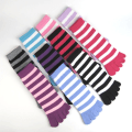 Pikkukuva 10 / 10: 3/6 paria Stripe Full Toe sukat 3 PAIRS-COLOR SATUNNAIS 3 PAIRS-COLOR 3Pairs-Color Random