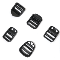 Miniatyrbilde 5 av 10: 10 stk Webbing stroppspenne Justerbar skyvefeste 43X34MM 43x34mm