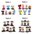 Miniatyrbild 2 av 10: 7 stk/sæt BTS21 Bangtan Boys STYLE 1 Style 1