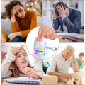 Miniatyrbilde 4 av 8: Keyboard Clicker med LED-lys Tastatur Fidget Toys D-WITHT D-witht LED light