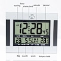 Miniatyrbillede 3 af 6: Skrivebordsur Timer LCD Digital
