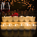 Miniatyrbillede 7 af 10: 24 STK Led telampe Flammefri Led stearinlys Falske stearinlyslampe 24PCS