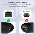 Miniatyrbilde 7 av 10: Barbermaskiner Lader Elektrisk barbermaskin Adapter EU EU EU
