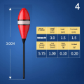 Miniatyrbillede 1 af 10: Isfiskeri Lure Float Floats Bobbers 4 4 4