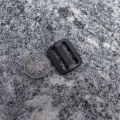 Miniatyrbilde 2 av 10: 2stk Tri Glide Slider Stigelåsespenner GRÅ 3,8MM Grey 3.8mm
