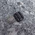 Miniatyrbillede 2 af 10: 2stk Tri Glide Slider Ladder Låsespænder SORT 5,0MM Black 5.0mm