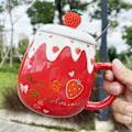 Miniatyrbillede 1 af 7: Keramisk kaffekrus morgenmadskrus C C C