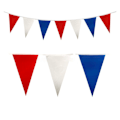 Miniatyrbild 1 av 10: Triangle Flags Bunting Banner 1 1 1