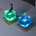Miniatyrbillede 4 af 6: Shark Diver Dekoration LED-natlys B B B