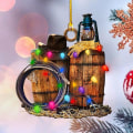 Pikkukuva 3 / 7: Hattu Saappaat Ornamentti Xmas Tree Riippuva kyltti B-3PCS B-3PCS B-3pcs