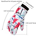 Miniatyrbilde 2 av 10: Snow Ski hansker Varme hansker S (4-7 ÅR)4 4 S (4-7 years)4