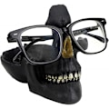 Miniatyrbillede 8 af 9: Skull Brilleholder Skelet Opbevaringsstativ SORT black