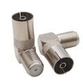 Miniatyrbilde 3 av 7: 5 STK Antennepluggkontakt Antenne hannadapter Satellitt Coax 24x22x9.5mm5pcs
