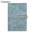 Miniatyrbillede 1 af 10: A5 Notebook Ledger Book CELADON Celadon