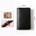 Miniatyrbillede 1 af 8: A6 læder Notebook Business Notebook STYLE 3 STYLE 3 Style 3