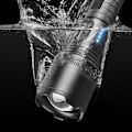 Miniatyrbillede 2 af 8: Lommelygte Camping Light Strong Light Torch