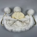 Pikkukuva 7 / 9: Pehmohattu hupullinen huivihattu KHAKI khaki