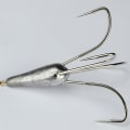 Miniatyrbillede 1 af 10: 1/2 STK Blysynkevægt fiskekrog Fiskediskantkroge 2pcs4Hook-30g