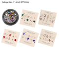 Miniatyrbillede 2 af 10: Gems Crystal Nail Accessories Rhinestones Negle Ornaments PINK pink