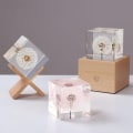 Miniatyrbillede 4 af 7: firkantede silikoneforme til harpiks 4INCH 4INCH 4inch