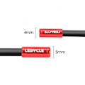 Pikkukuva 2 / 10: 10 kpl Kaapelin cap Koteloholkit Puristusliitokset PUNAINEN 5MM Red 5mm