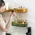 Miniatyrbillede 4 af 8: Badeværelseshylde Makeup Opbevaring Organizer FARVE 3 FARVE 3 color 3