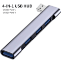 Miniatyrbild 1 av 10: 4 I 1 USB-C HUB Universal USB 3.0 dockningsstation