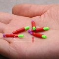 Miniatyrbillede 4 af 9: 20 STK Dual Core Flydesæde Fiskekroge Supplies L-23,5MM L-23.5mm