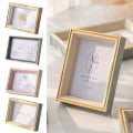 Miniatyrbillede 5 af 10: Fotoramme Billedramme GULD 6 TOMMER Gold 6 Inches