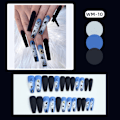 Miniatyrbild 6 av 10: Halloween Fake Nails Pumpkin Nails EC-33 EC-33 EC-33