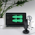 Miniatyrbillede 5 af 10: USB kondensatormikrofon Dynamisk mikrofon SORT black