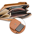 Pikkukuva 6 / 10: Clutch Wallet Crossbody nahkalaukku PUNAINEN Red