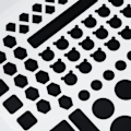 Miniatyrbillede 5 af 7: LED Lysblokerende Stickers Lysdæmpning