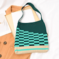 Pikkukuva 1 / 10: Knit Handbag Kangaskassi 7 7 7