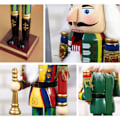 Miniatyrbillede 9 af 10: Jul Nøddeknækkeren Soldat Doll Ornament C C C