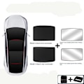 Miniatyrbild 1 av 9: Solskydd Tak Solskydd SVART MODELL 3 MODELL 3 black model 3-model 3