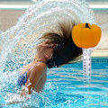 Miniatyrbilde 8 av 10: Svømmebassengtermometer Flytetermometer ORANSJE ORANSJE orange