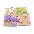Miniatyrbilde 4 av 10: 2 STK kunstige perler perler kjede rose blomster kranser BLÅ blue