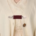 Miniatyrbillede 7 af 10: Fit Dress Cinch Clips Cardigan Clip MØRKE GRÅ dark grey