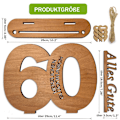 Miniatyrbillede 2 af 8: Træskilt Gæstebog 70 70 70