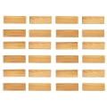 Pikkukuva 1 / 10: 24/48 KPL Nukkekodin Lattialaatat Puusyylattia NELIKULMIO-24 KPL rectangle-24pcs